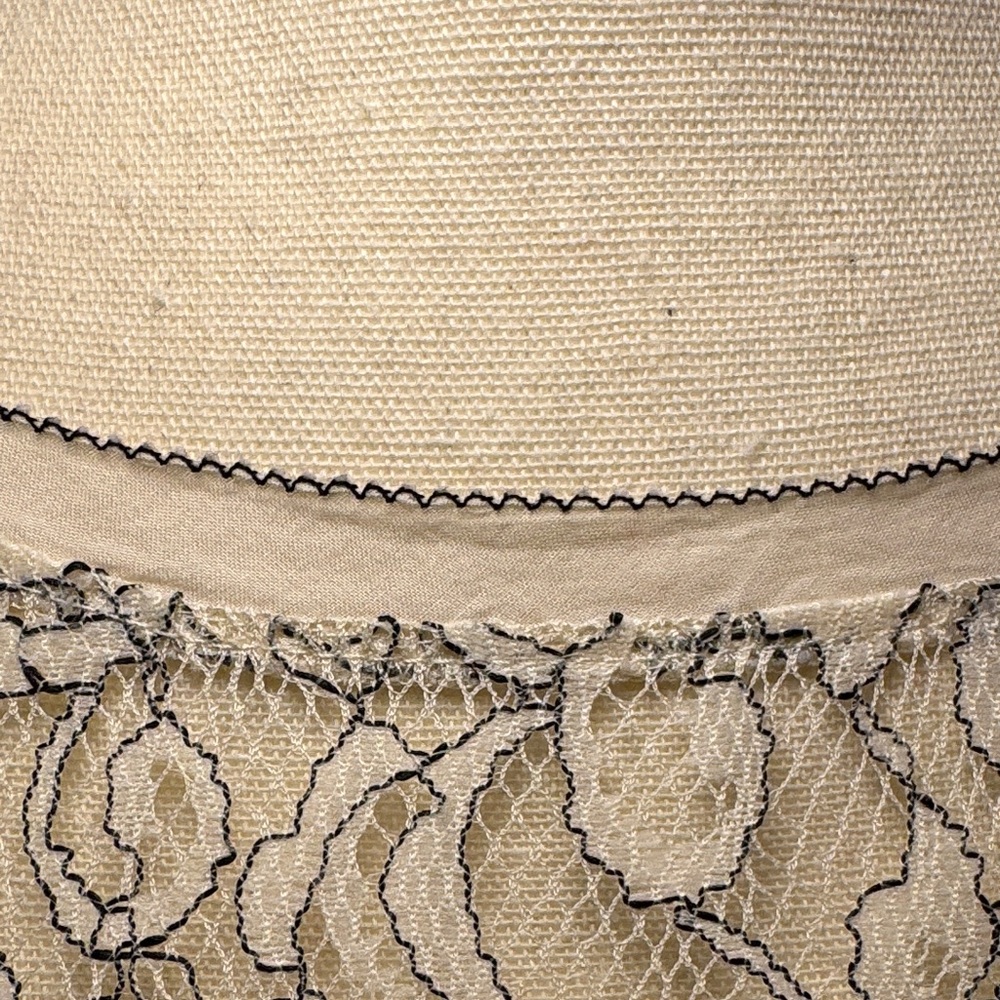 LOFT Cream Lace Blouse - Picture 10 of 16